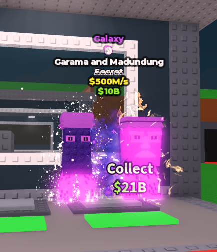Garama and Madundung Galaxy 500M/s
