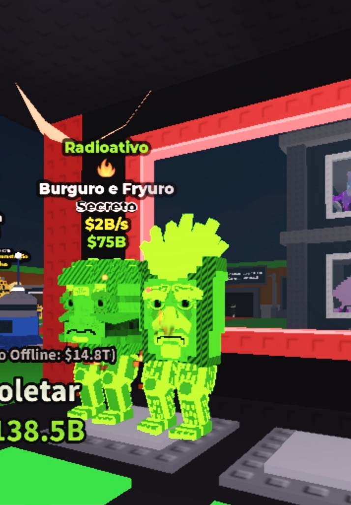 Burguro and fryuro 2b/s Radioativo