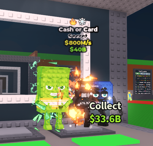Cash or Card 800M/s
