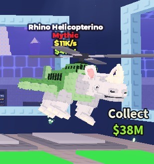 Rhino Helicopterino 11K/s ( RARO ) 42k exist count